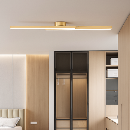 Plafonnier LED linéaire au design minimaliste Dallas — LZ4X9T1