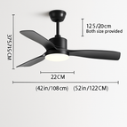 Grain de bois blanc / 36 pouces / 110V