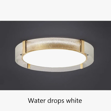 Plafonnier en cuivre au design moderne pour décoration intérieure créative — LZ4X9T2