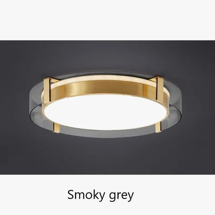 Plafonnier en cuivre au design moderne pour décoration intérieure créative — LZ4X9T2