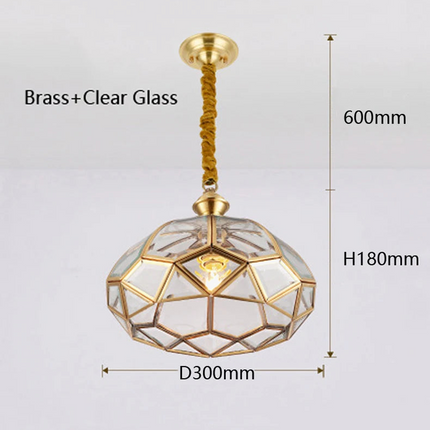 Plafonnier cuivre style américain moderne pour intérieur simple et créatif — LZ4X9T2