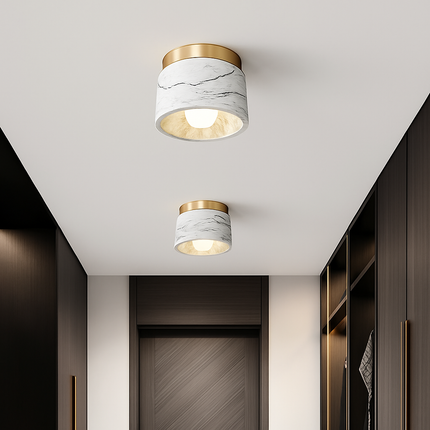 Plafonnier décoratif en marbre italien pour tout espace — LZ4X9M