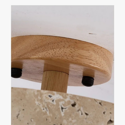 Plafonnier en marbre style wabi sabi pour intérieur et extérieur — LZ4X9P2