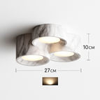 3 têtes 1 / Lumière neutre