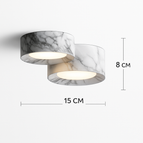 2 têtes / Lumière neutre