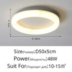 A Rond D16x5cm 15W / Blanc chaud