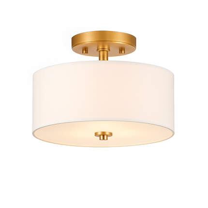 Plafonnier en tissu style américain simple pour intérieur — LZ4G7Q2M