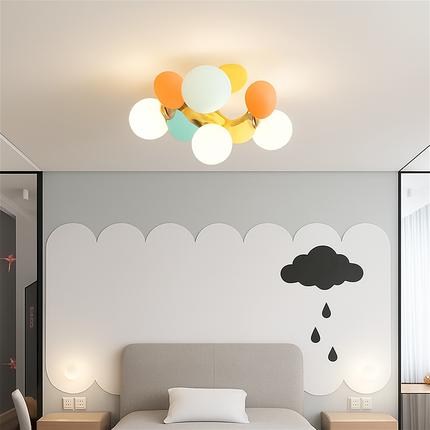 Plafonnier en verre lumineux pour intérieur moderne — LZ4X9P2