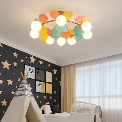 Plafonnier en verre lumineux pour intérieur moderne — LZ4X9P2