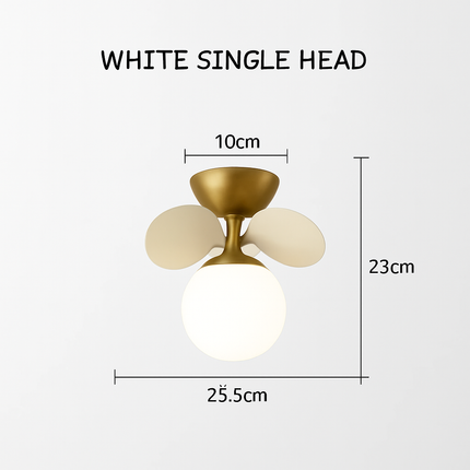 Plafonnier en verre lumineux pour intérieur moderne — LZ4X9P2