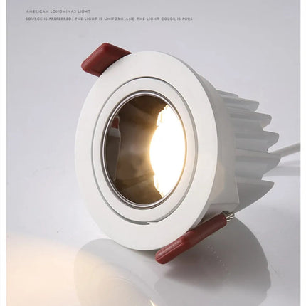 Plafonnier encastré moderne en aluminium réglable anti-éblouissement — LZ4X9P2