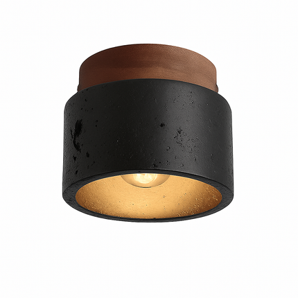 Plafonnier japonais en pierre style wabi-sabi pour intérieur et extérieur — LZ4XJ9