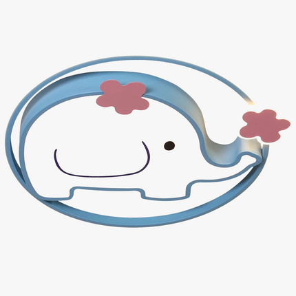 plafonnier éléphant mignon pour chambre d'enfant éclairage intérieur ludique