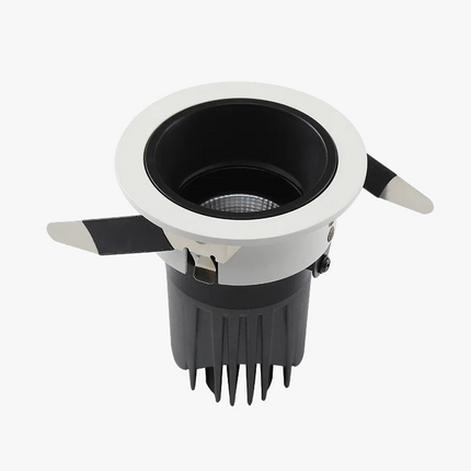 Plafonnier LED encastré avec spot à angle réglable design moderne — LZ4X9T