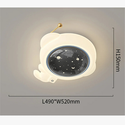 Plafonnier LED décoratif astronaute pour chambre d’enfants — LZ4X9T2