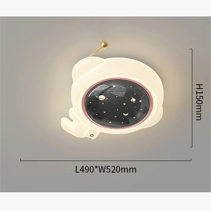 Plafonnier LED décoratif astronaute pour chambre d’enfants — LZ4X9T2