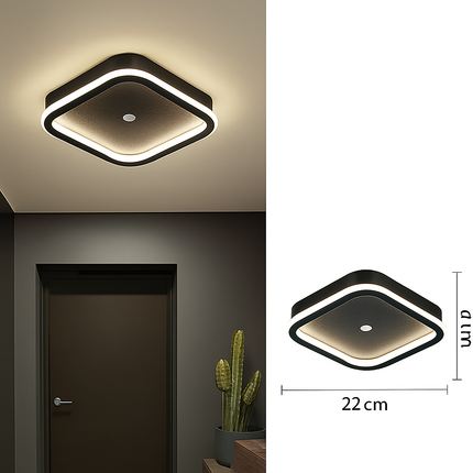 Plafonnier LED avec détecteur de mouvement PIR intégré — LZ4F9Q1