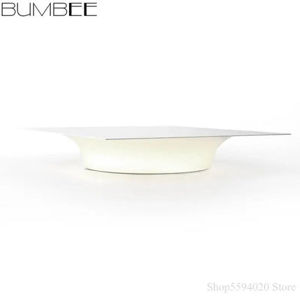 Plafonnier LED carré au design moderne pour décoration intérieure — LZ7D4Q