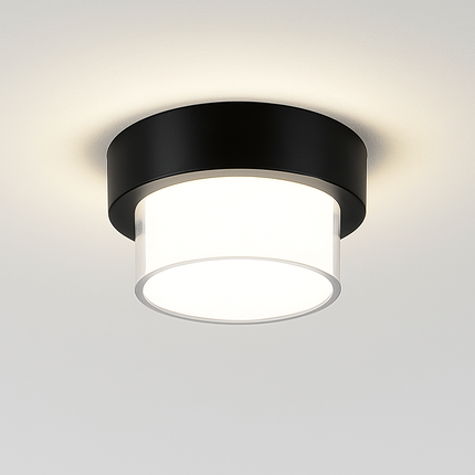 Plafonnier LED carré étanche pour extérieur, jardin et porche — LZ4X9T