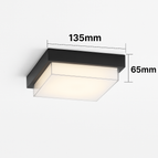 Carré A 12W / Blanc chaud 3000K