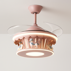 Lumière de ventilateur de carrousel / Télécommande