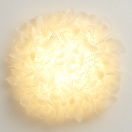 Plafonnier LED nordique à motifs floraux blancs — LZ4X9P2Q