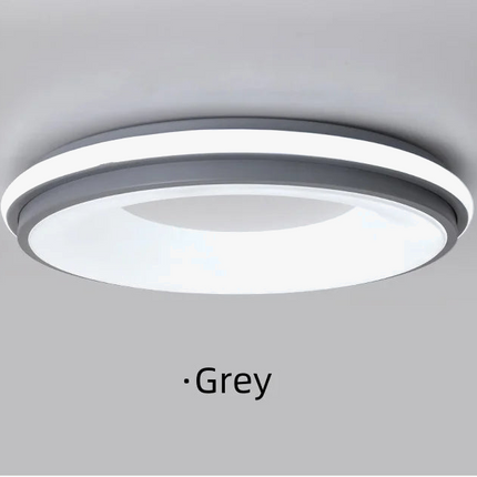 Plafonnier LED circulaire style nordique macaron pour intérieur — LZ4X9P