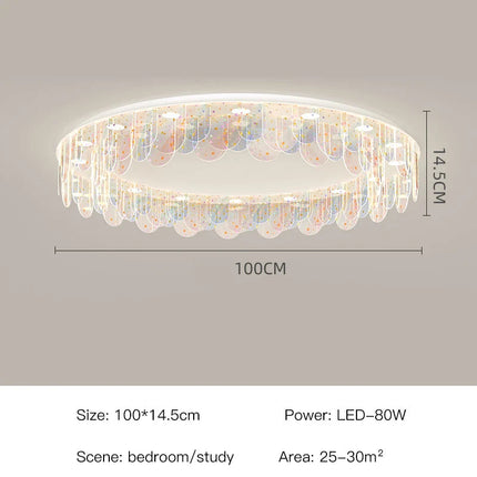 plafonnier led créatif protection des yeux pour intérieur