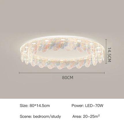 plafonnier led créatif protection des yeux pour intérieur