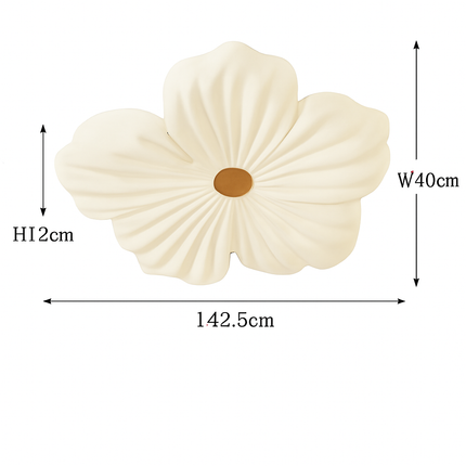 Plafonnier LED décoratif en forme de fleur style nordique — LZ4T9XQ