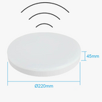 Blanc 6000K / 185-265V / 300mm 18W