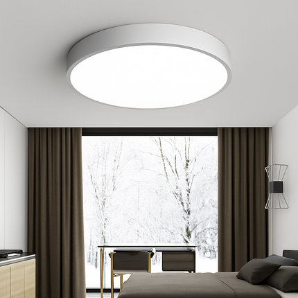 Plafonnier LED rond et plat design, plusieurs tailles disponibles — LZ4X9Q2