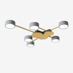 Gris - 6 lampes