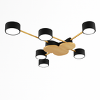 Noir - 6 lampes