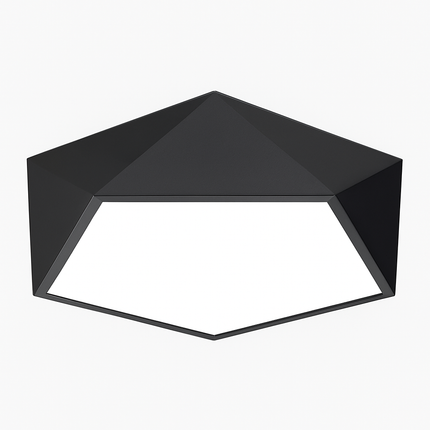 Plafonnier LED au design géométrique en forme de diamant — LZ4X9P2
