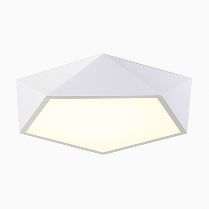 Plafonnier LED au design géométrique en forme de diamant — LZ4X9P2