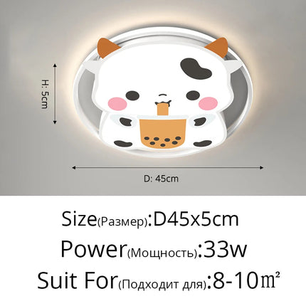 Plafonnier LED moderne pour éclairage décoratif intérieur — LZ4X9T1