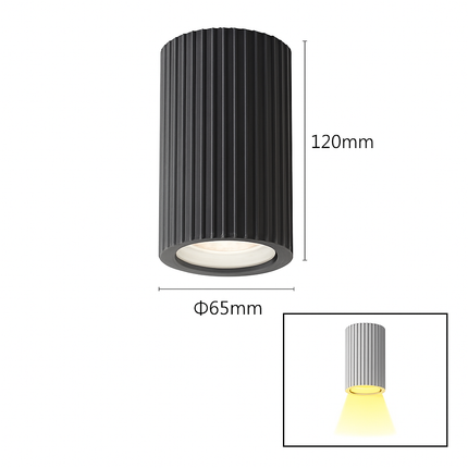 Plafonnier LED au design nordique moderne — LZ4X9QJ