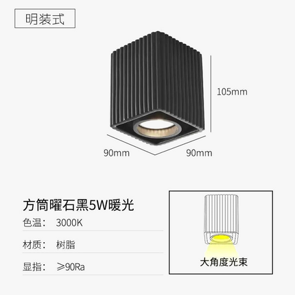 Plafonnier LED au design nordique pour salon et couloir — LZ4X9T2