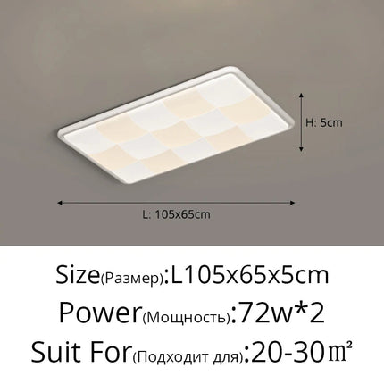 Plafonnier LED design pour éclairage et décoration intérieure — LZ4M9Q2