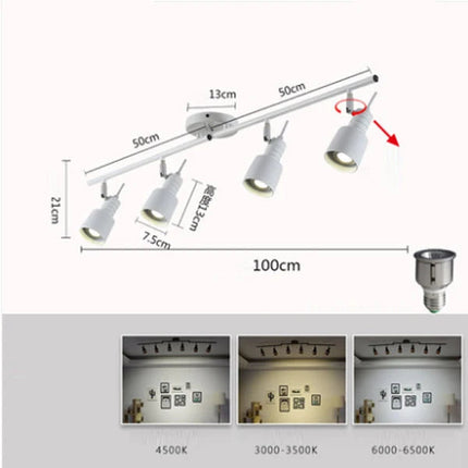 Plafonnier LED design pour salon, bar et bureau — LZ4X9T2