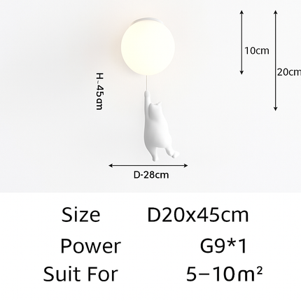 Plafonnier LED enfant motif ours dessin animé — LZ4X9P2
