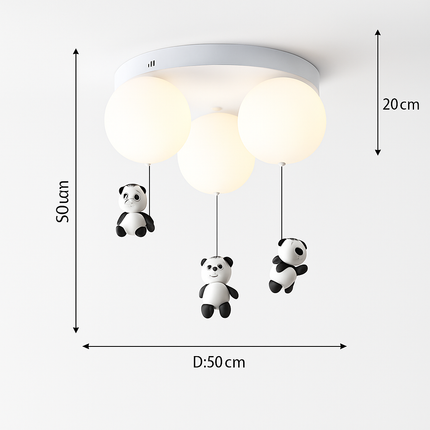 Plafonnier LED enfant motif ours dessin animé — LZ4X9P2