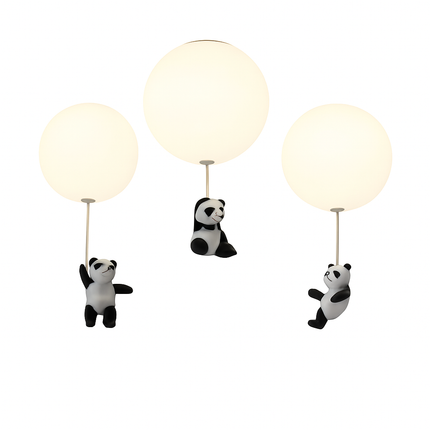 Plafonnier LED enfant motif ours dessin animé — LZ4X9P2