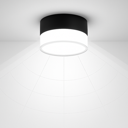 Plafonnier LED dimmable à montage surface style nordique moderne — LZ4X9T