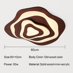 Couleur noyer 60cm / Blanc chaud