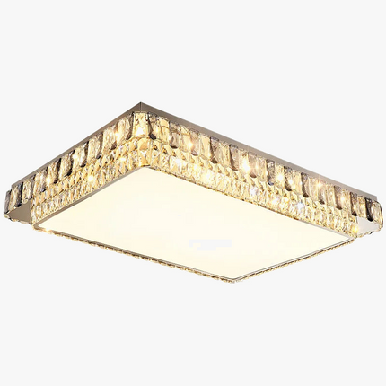 Plafonnier LED rond en cristal de luxe moderne — LZ4X9P2Q