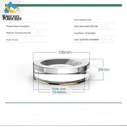 plafonnier led en cristal spot intégré luminaires