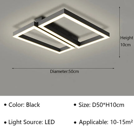 Lot de plafonniers LED à prix réduit — LZ4X9Q2F