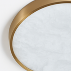 Dia20cm / Argent / Lumière chaude